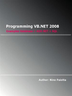 cover image of Programming VB.NET 2008